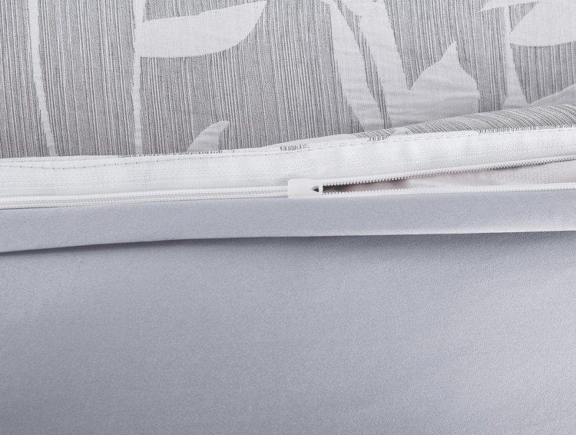 Povlečení Jacquard Nela - šedé - Rozměr povlečení: 140x200+70x90