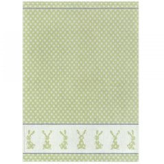 Velikonoční utěrka Zajda - zelená