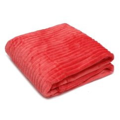 Deka Stripes – korálová