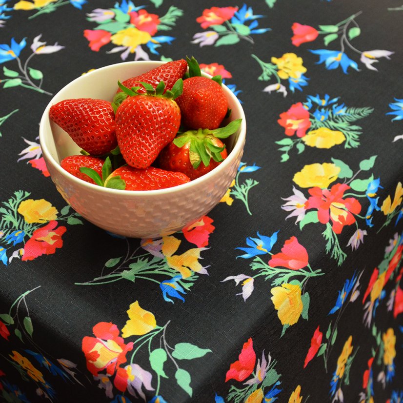 Teflonový ubrus tisk Afrika - Vyber rozmer: 75x75