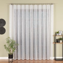 Kusová záclona Miranda s olůvkem