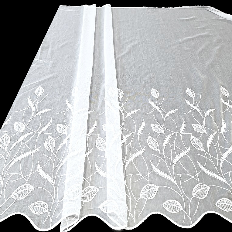 Záclona Sonja - Vyber výšku ↕ (cm): 280, Vyber šití: bez obšití