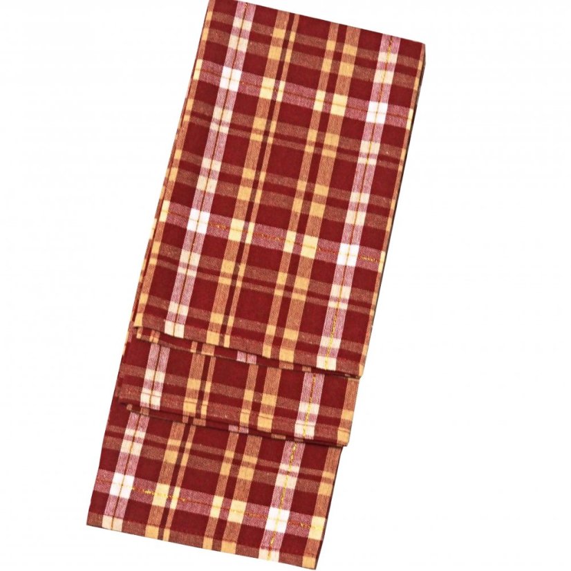 Sada vánočních utěrek - Káro