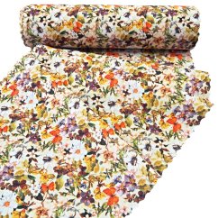 Ubrusová šála v metráži Motýli zahrada