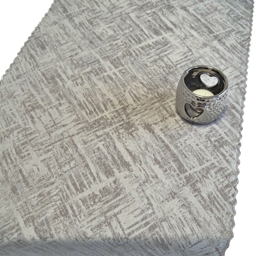 Ubrusy a běhouny Kona – šedé - Vyber rozměr: 40x120