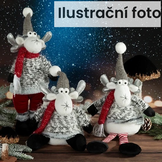 Vánoční dekorace Sobík