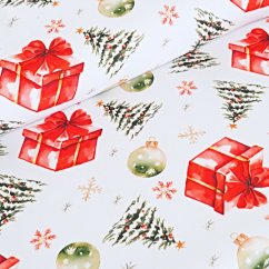 Vánoční ubrusová látka Garden 25268-101