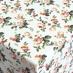 Teflonový ubrus tisk Viola - oranžový