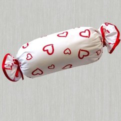 Polštářek bonbon – Srdce