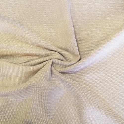 Dekorační látka Žinylka - smetanová - Šíře materiálu (cm): 150, Vyberte šití: bez obšití