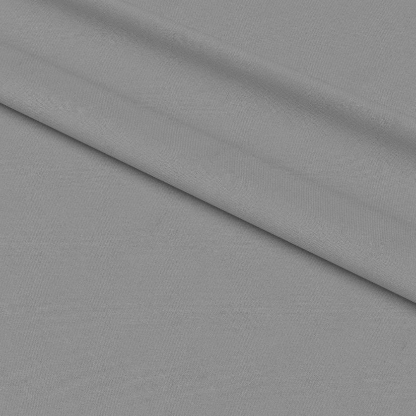 Dekorační látka Blackout MAX - šedá - 300 cm - Šíře materiálu ↔ (cm): 300, Vyber šití: bez obšití
