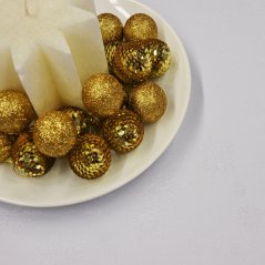 Vánoční žakárový ubrus - bílý