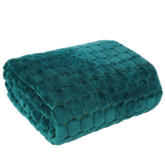 Mikroflanelová deka Zoja - petrolejová