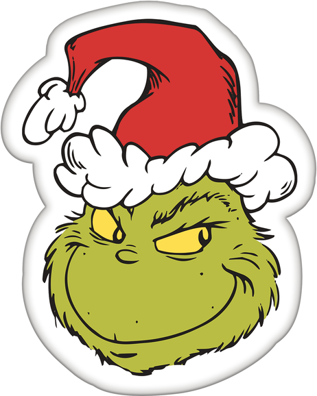 Vánoční polštářek Grinch
