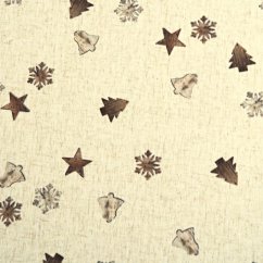 Vánoční dekorační látka LINO 25271-101