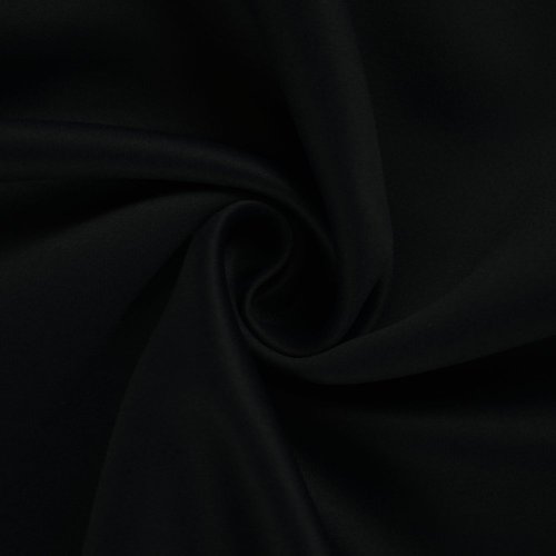 Dekorační látka Blackout černá - 280 cm - Šíře materiálu (cm): 280, Vyberte šití: bez obšití