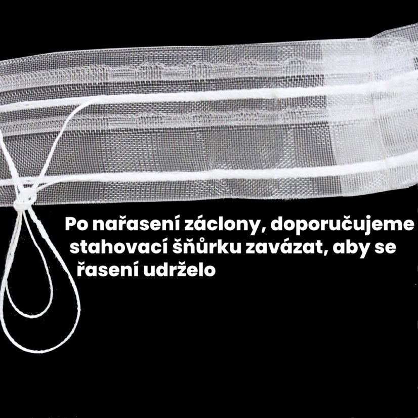 Řasící stuha mašlička Z3
