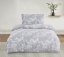 Povlečení Jacquard Nela - šedé - Rozměr povlečení: 140x200+70x90