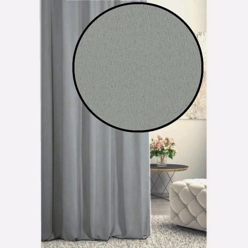 Dekoračná látka Rongo - sv. šedá - Šírka materiálu ↔ (cm): 150, Vyber šitie: bez obšití