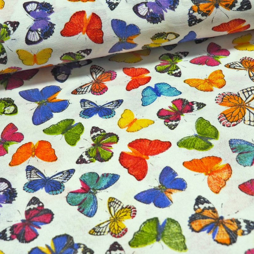 Bavlněná látka Alexia Multicolor - Šíře materiálu ↔ (cm): 140