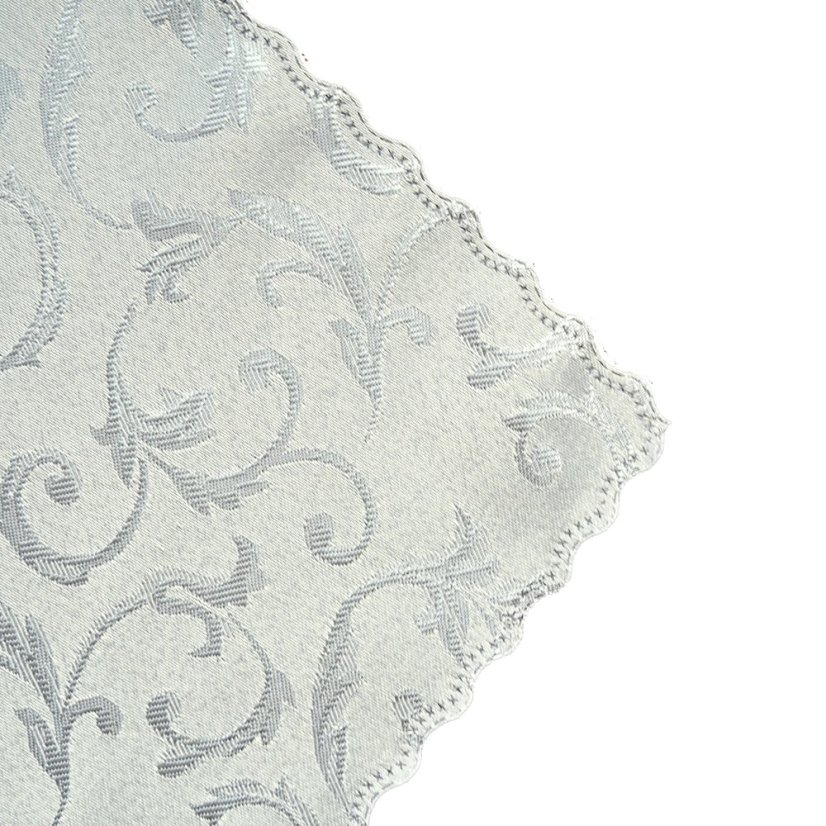 Ubrus Alan - sv. šedý - Vyber rozměr: 80x80