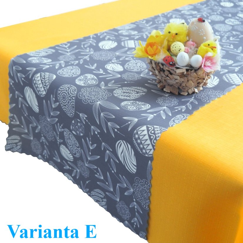 Velikonoční ubrusový set Vejce