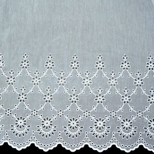 Záclona Mirah - Vyber výšku (cm): 280, Vyberte šití: bez obšití