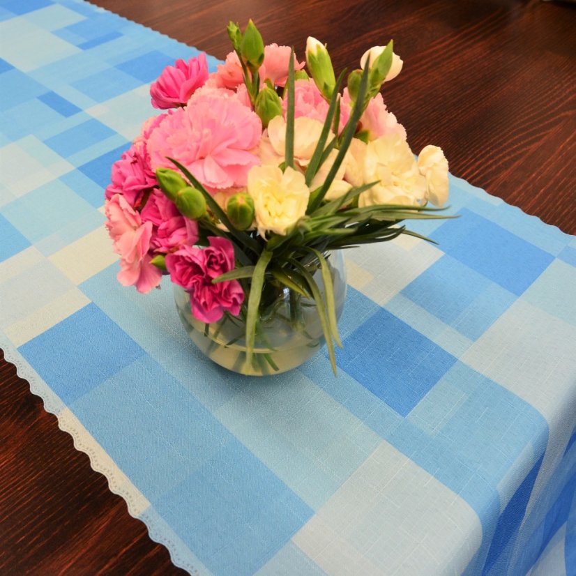 Teflonová šála v metráži 17R1191-104 - Šíře materiálu ↔ (cm): 38, Vyber okraje: pouze střih