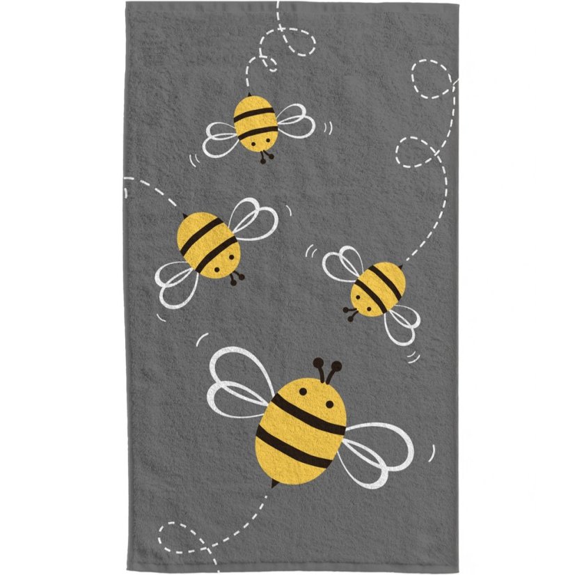 Detský uterák - Včielky - Rozmer uteráka: 30x50
