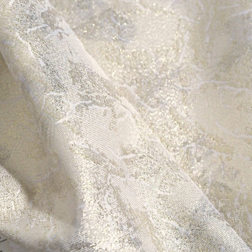 Vánoční běhoun v metráži - Ptáčci - Šíře materiálu ↔ (cm): 38, Vyber okraje: pouze střih