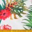 PVC ubrusovina - Tropické květy