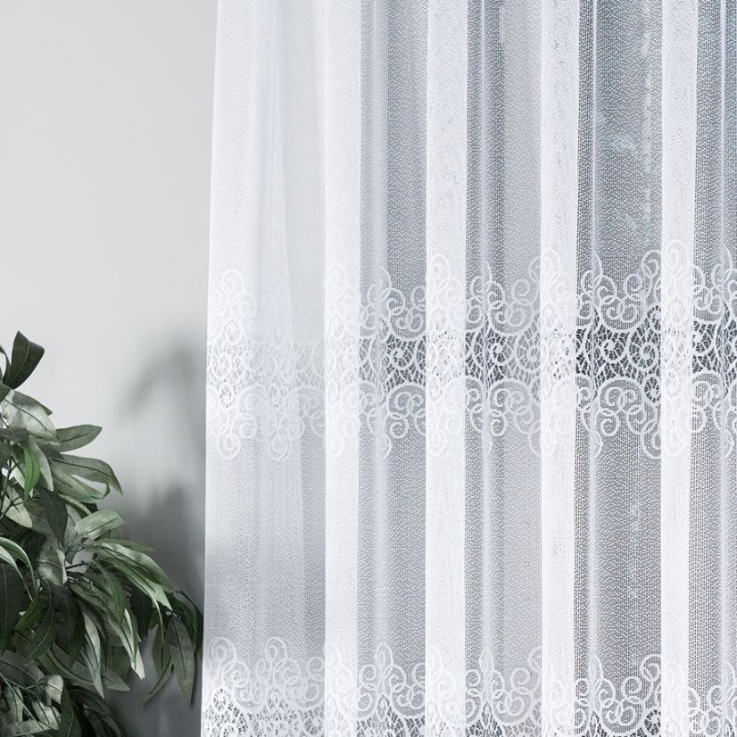Kusová záclona Julie - Vyber rozměr záclony  ↕VxŠ ↔ (cm): 130x300