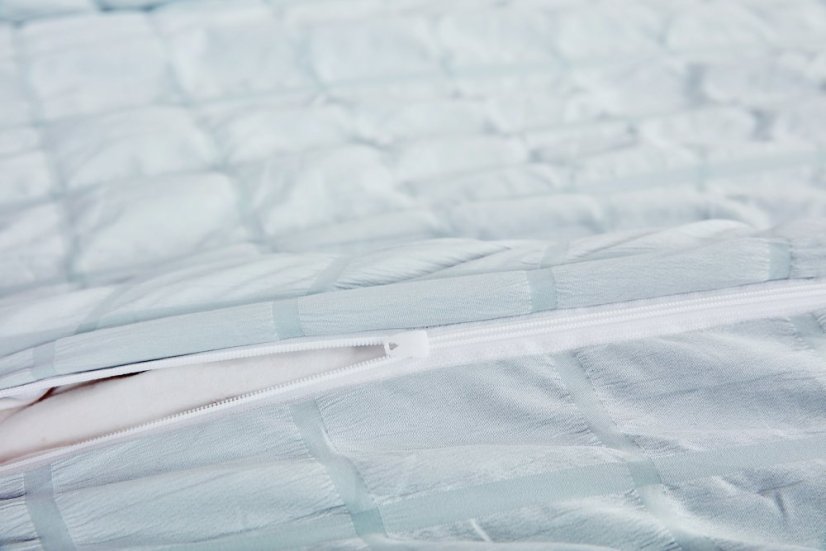 Povlečení krep  - sv. šedé - Rozměr povlečení: 140x200+70x90