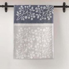 Utěrka Keřík - šedá