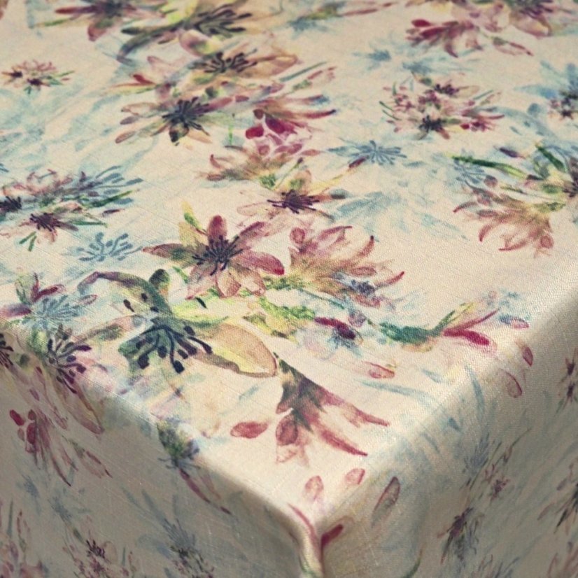 Teflonový ubrus tisk Amelia - Vyber rozměr: 75x75