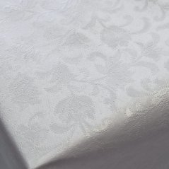 PVC ubrusovina - Damašek - květy
