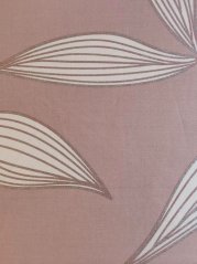 Povlečení bavlněný satén Pola - starorůžové