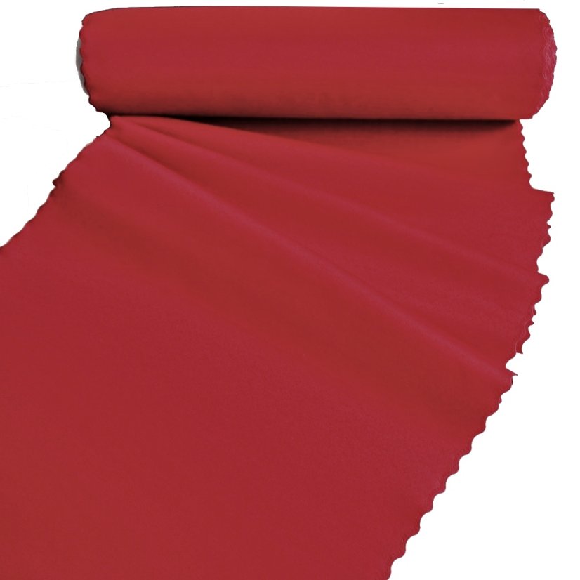 Teflonová šála v metráži Helena - vínová - Šírka materiálu ↔ (cm): 40, Vyber okraje: pouze střih