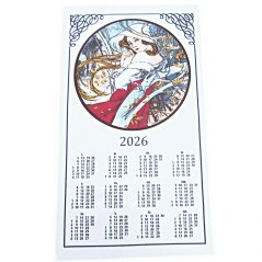 Utěrka kalendář 2026 - Panna
