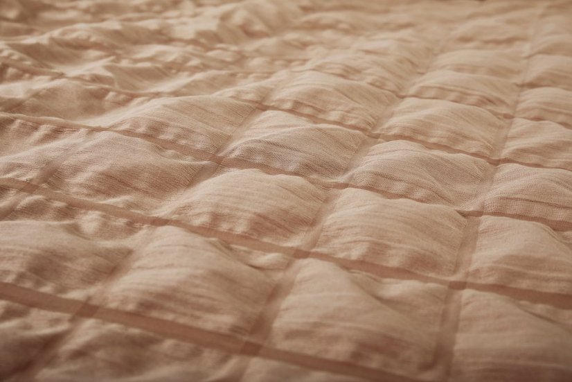 Obliečky krep - orieškové - Rozmer obliečky: 140x200+70x90