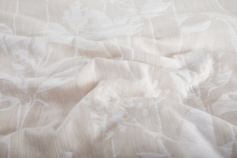 Povlečení Jacquard Nela - béžové - Rozměr povlečení: 140x200+70x90