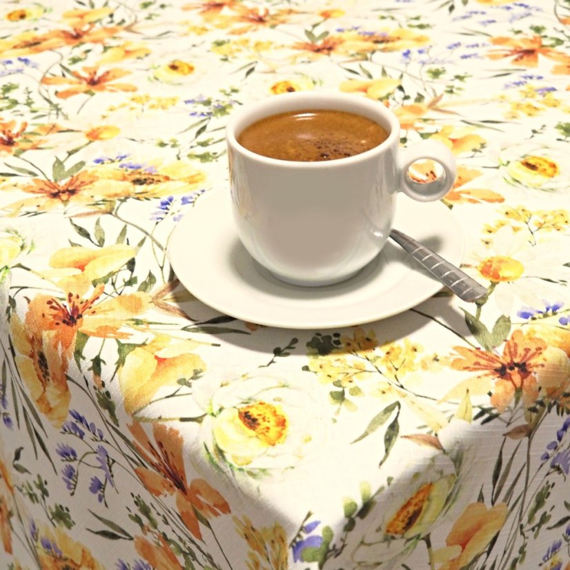 Teflónový obrus tlač Marlen - obšitý - Vyber rozmer: 75x75