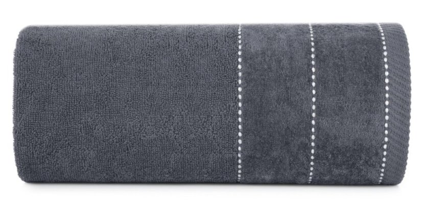Ručník, osuška Vivien - tm. šedá - Rozměr ručníku: 50x90