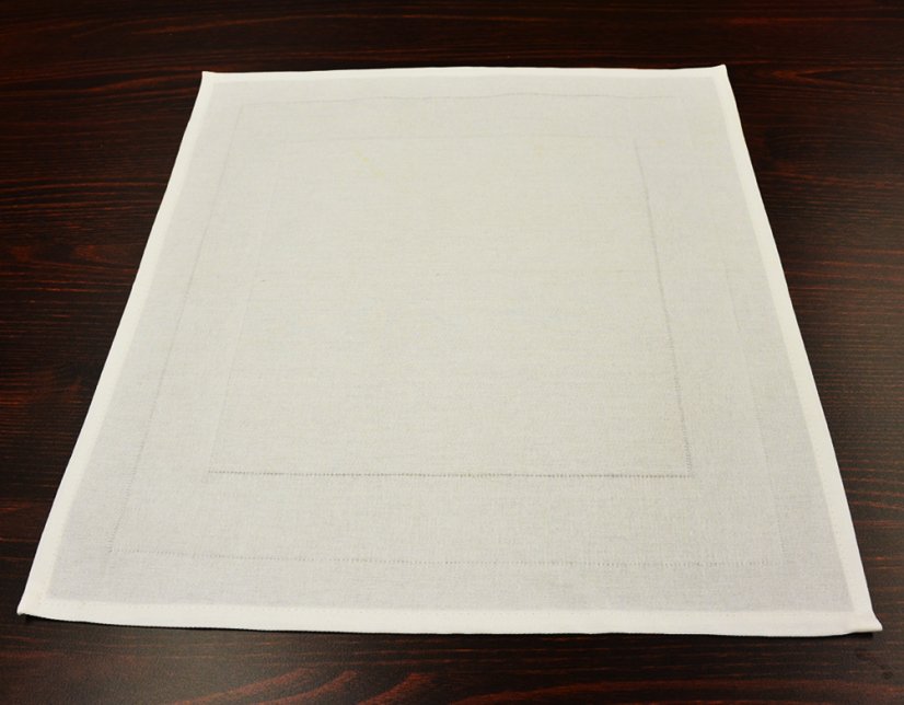 Restaurační ubrusy s kantou - Vyber rozměr: 40x40