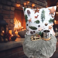 Vánoční povlak na polštářek SOFT