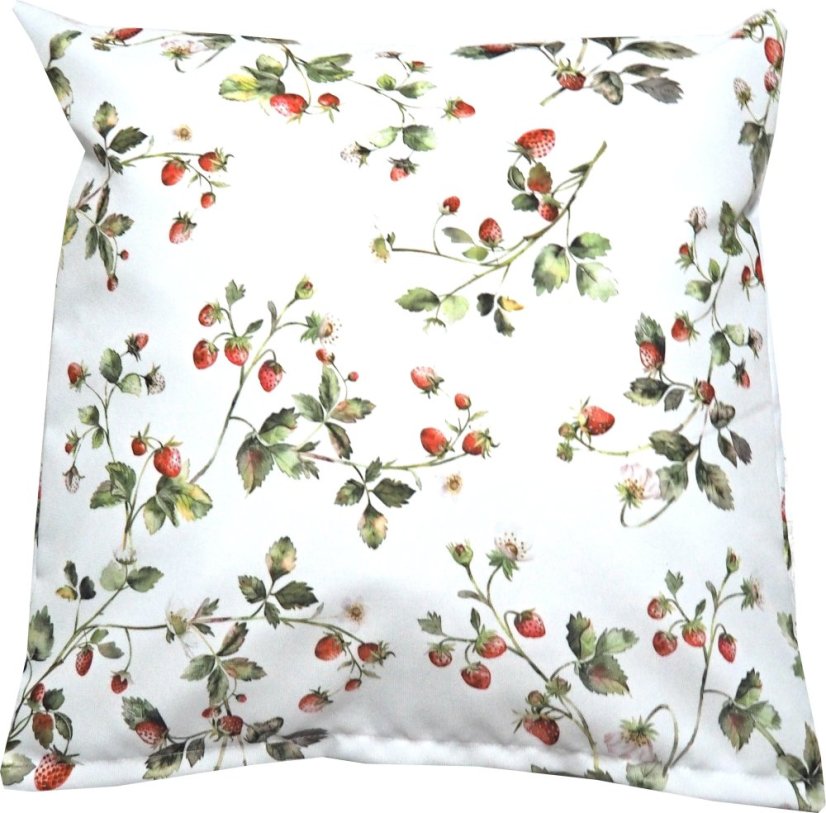 Povlak na polštářek Jahody