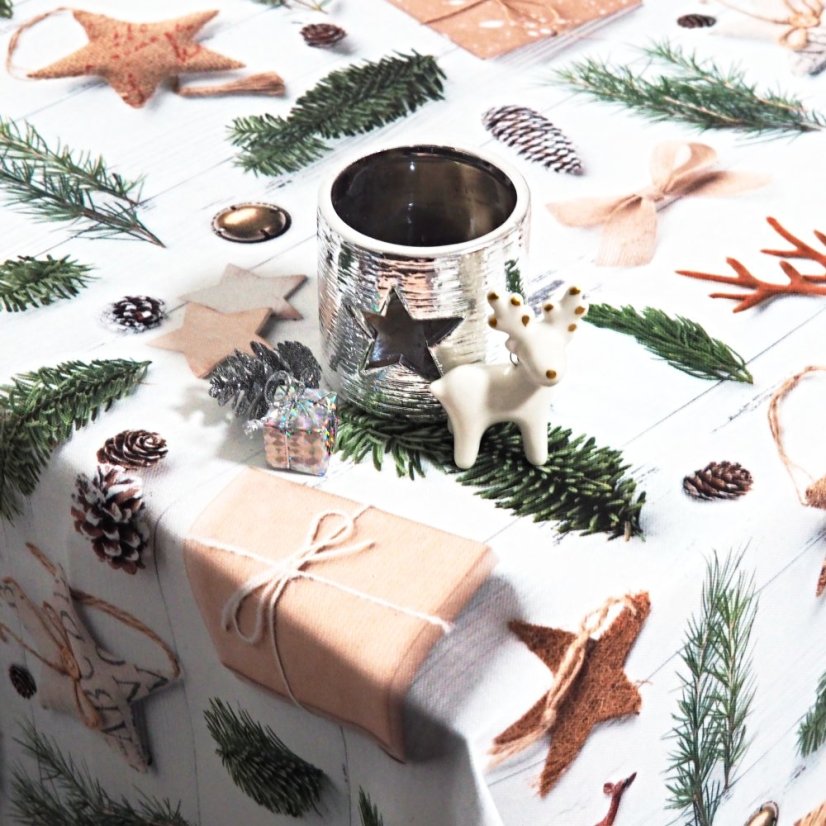 Vánoční ubrusy a běhouny SOFT