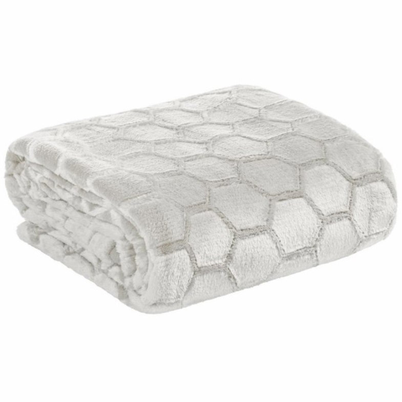 Mikroflanelová deka Zoja 2 - šedá