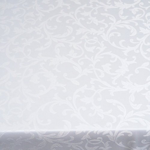 Látka na ubrusy - Paris bílá - Šíře materiálu (cm): 160