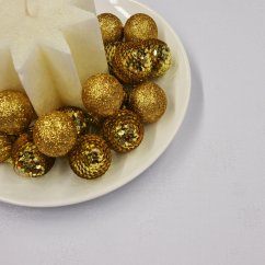 Vánoční žakárový ubrus - bílý
